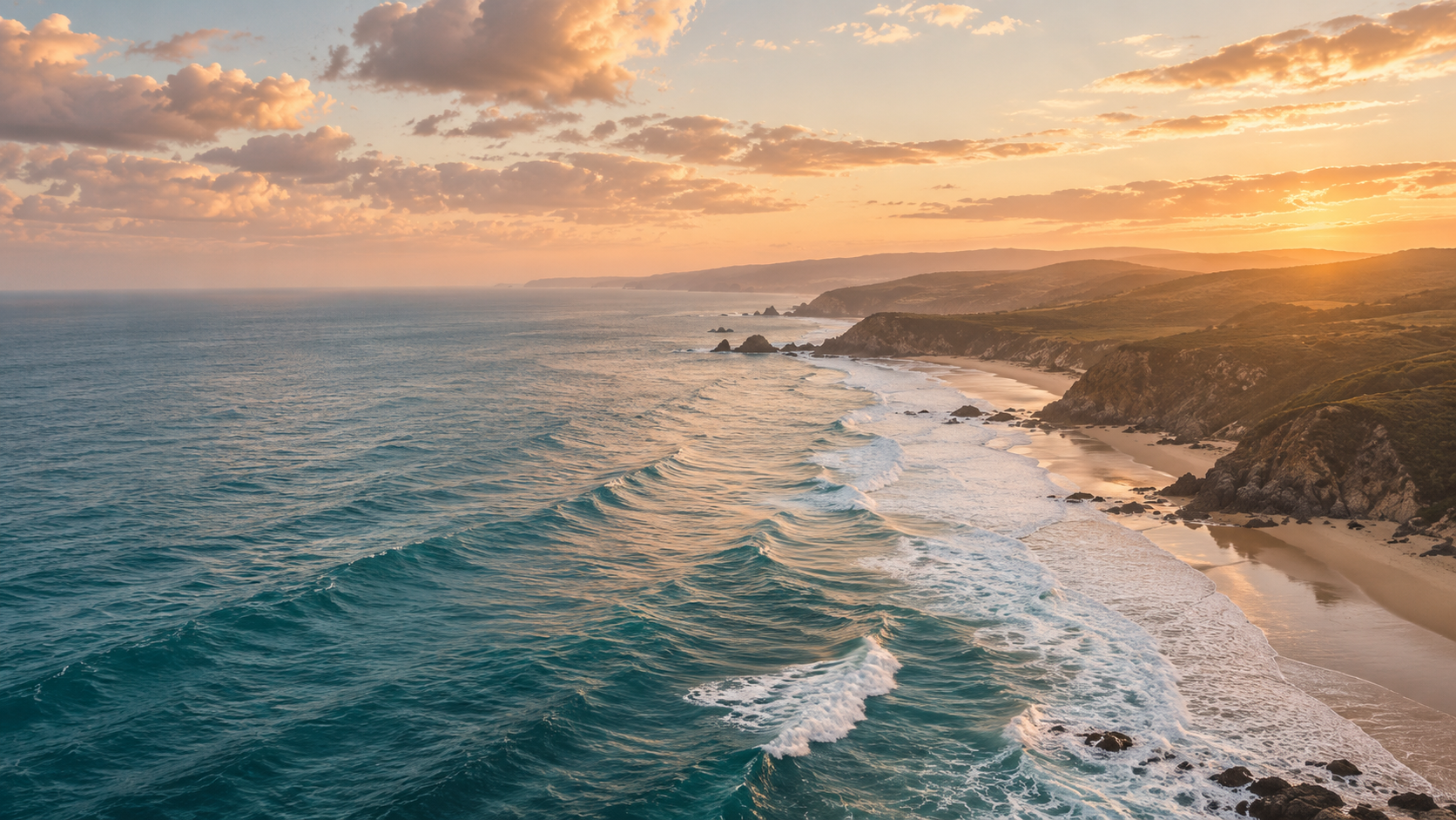 Peaceful coastal and natural sanctuary evoking calm and restorative healing